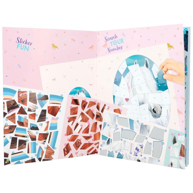 Livre d'autocollants Miss Melody Autocollants Numérotés Autre
