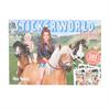 Livre d'autocollants Pocket Stickerworld Miss Melody Multicolor