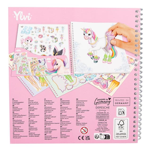 Livre d'autocollants Ylvi Dress Me Up Autre