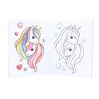 Livre de coloriage et d'autocollants Ylvi & The Minimoomis Create Your Unicorn Autre