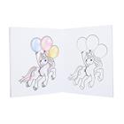 Livre de coloriage et d'autocollants Ylvi & The Minimoomis Create Your Unicorn Autre