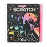 Livre de coloriage Magic Scratch Ylvi Multicolor