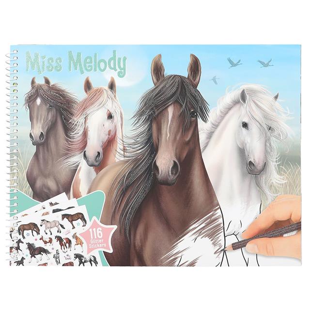 Livre de coloriage Miss Melody Autre