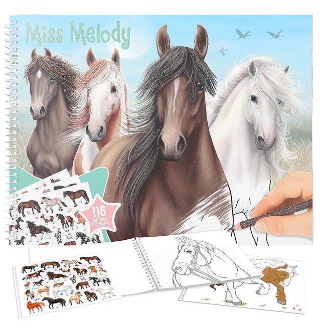 Livre de coloriage Miss Melody Autre