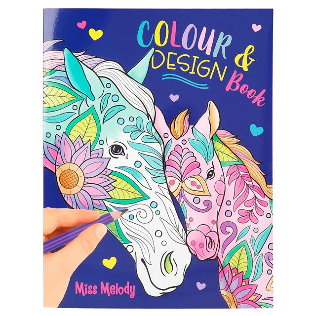 Livre de coloriage Miss Melody Couleur & Design Autre