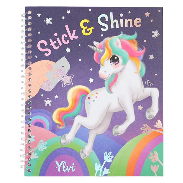 Livre de coloriage Stick & Shine Ylvi Multicolor