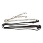 Longe avec Chaîne Cuir Working Collection Dy'on Marron
