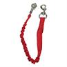 Longe de transport Bungee Horsegear Rouge