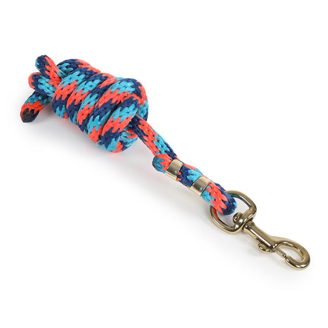 Longe en corde Topaz Shires Orange-bleu foncé