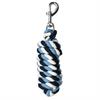 Longe Striped Horsegear Bleu clair