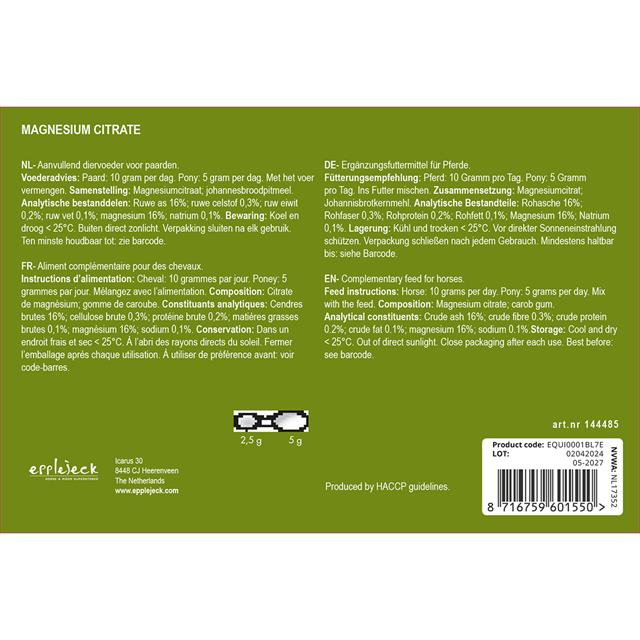 Magnésium Citrate Epplejeck Autre