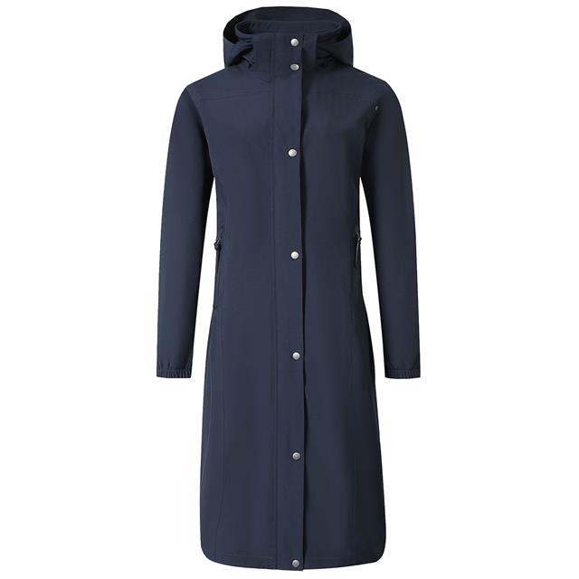 Manteau Long Covalliero Bleu foncé