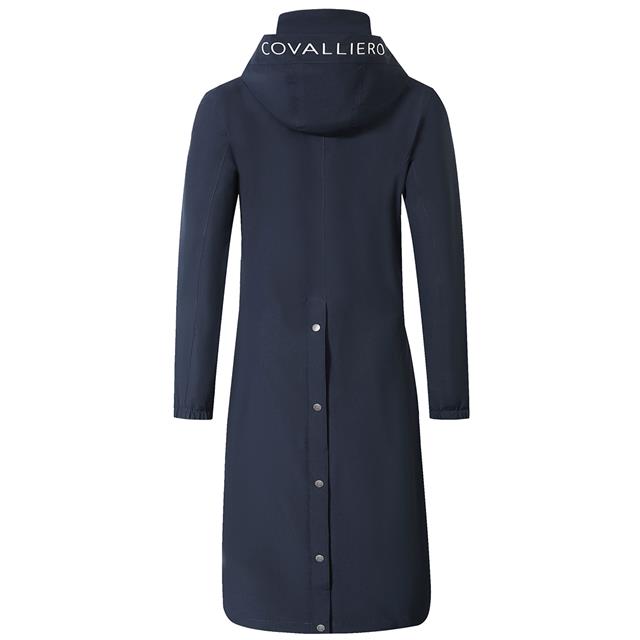 Manteau Long Covalliero Bleu foncé