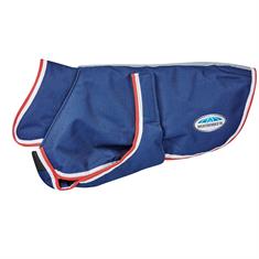Manteau pour chien ComFiTec Parka Deluxe 220g WeatherBeeta Bleu foncé-rouge