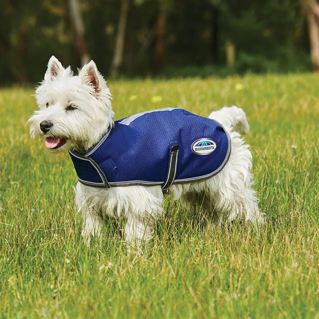Manteau pour chien ComFiTec Premier 220g WeatherBeeta Bleu foncé-gris