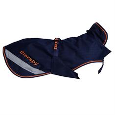 Manteau pour chien Therapy Bucas Bleu foncé-orange
