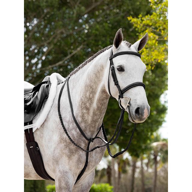 Martingale Hunter Standing LeMieux Noir-argenté