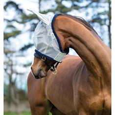 Masque anti-mouches Amigo Finemesh Horseware Argenté-bleu