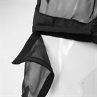 Masque anti-mouches avec nez amovible HORSEGEAR Noir