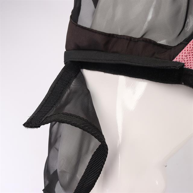 Masque anti-mouches avec nez amovible HORSEGEAR Rose