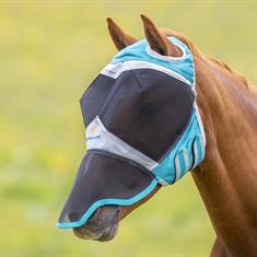 Masque Anti-Mouches Avec Nez Sans Oreilles Gris