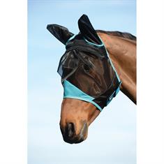 Masque anti-mouches avec oreilles ComFiTec WeatherBeeta Noir-turquoise