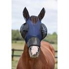 Masque anti-mouches ComFiTec Luxe Bug Eye avec oreilles et nez WeatherBeeta Bleu foncé-noir