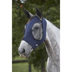 Masque anti-mouches Deluxe Bug Eye avec oreilles WeatherBeeta Bleu foncé-noir