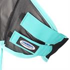 Masque anti-mouches Deluxe Fine Ears&Fringe Tassels WeatherBeeta Noir-turquoise