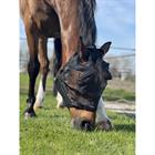 Masque anti-mouches sans oreilles ni nez HORSEGEAR Noir