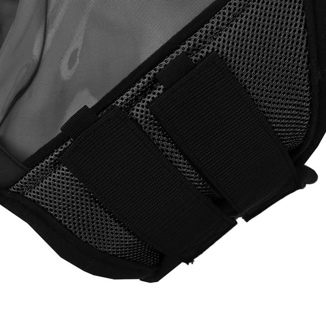 Masque anti-mouches sans oreilles ni nez HORSEGEAR Noir