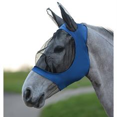 Masque anti-mouches Stretch Eye avec oreilles WeatherBeeta Bleu-noir