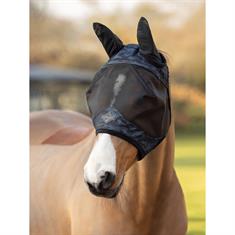 Masque anti-mouches Visor-Tek Half Camo LeMieux Bleu foncé