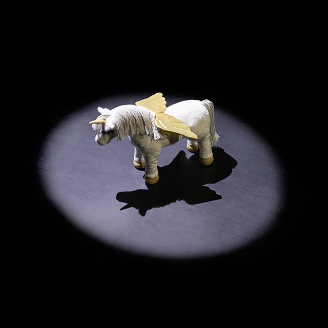 Mini Toy Unicorn Shimmer LeMieux Doré