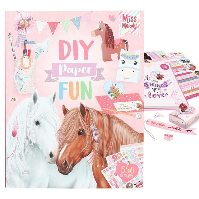 Miss Melody Livre de bricolage en papier DIY Autre