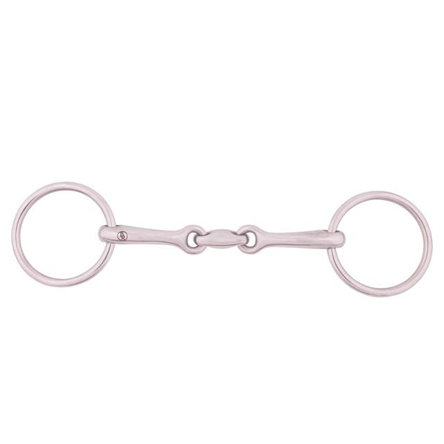 Mors de filet de bride BR à Double Brisure 13mm 