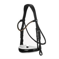Mors et filet Kudos LeMieux Noir-blanc