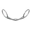 Mors à anneaux Comfort double brisure 14mm Harry's Horse Argenté