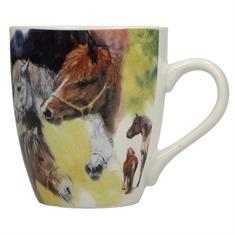 Mug ''Horses'' Red Horse