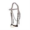 Muserolle allemande en corde D Collection Dy'on Marron