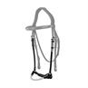 Muserolle allemande en corde D Collection Dy'on Noir
