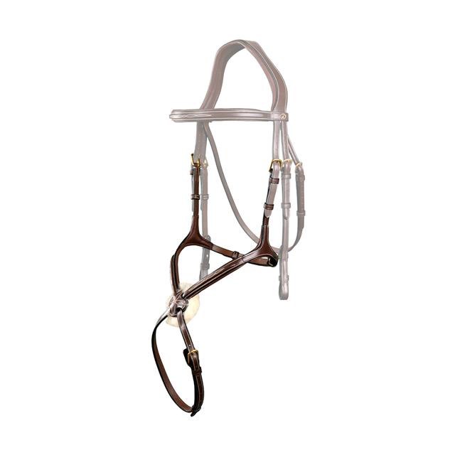 Muserolle croisée D Collection Dy'on Marron