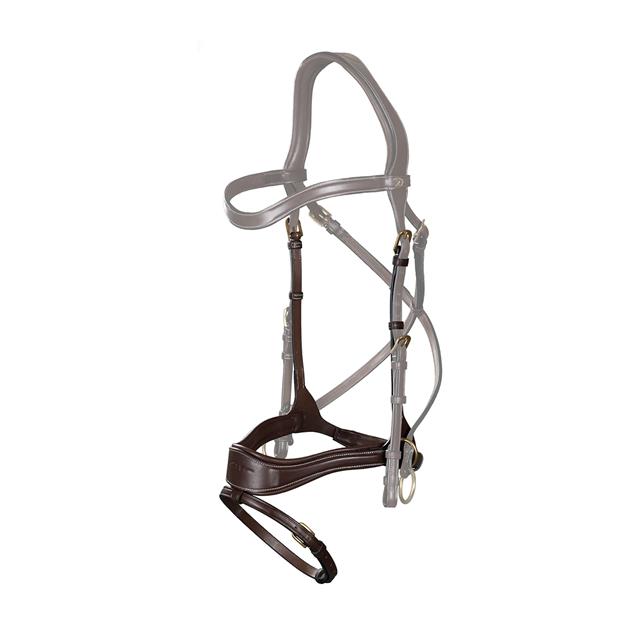 Muserolle D Motion + Cross Pull Strap D Collection Dy'on Marron