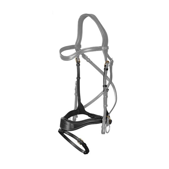 Muserolle D Motion + Cross Pull Strap D Collection Dy'on Noir
