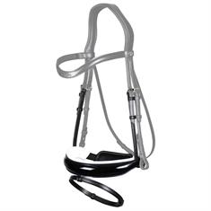 Muserolle Large Fermeture avec Vernie Doublure Blanche DRC Dy'on Noir