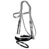 Muserolle Large Fermeture avec Vernie Doublure Blanche DRC Dy'on Noir