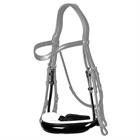 Muserolle Large Fermeture S&T avec Vernie Doublure Blanche DRC Dy'on Noir