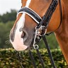 Muserolle Large Fermeture S&T avec Vernie Doublure Blanche DRC Dy'on Noir
