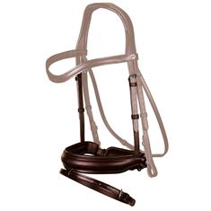 Muserolle Moyenne Mat DRC Cuir Plat Dy'on Marron