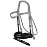 Muserolle Moyenne Mat DRC Cuir Plat Dy'on Noir